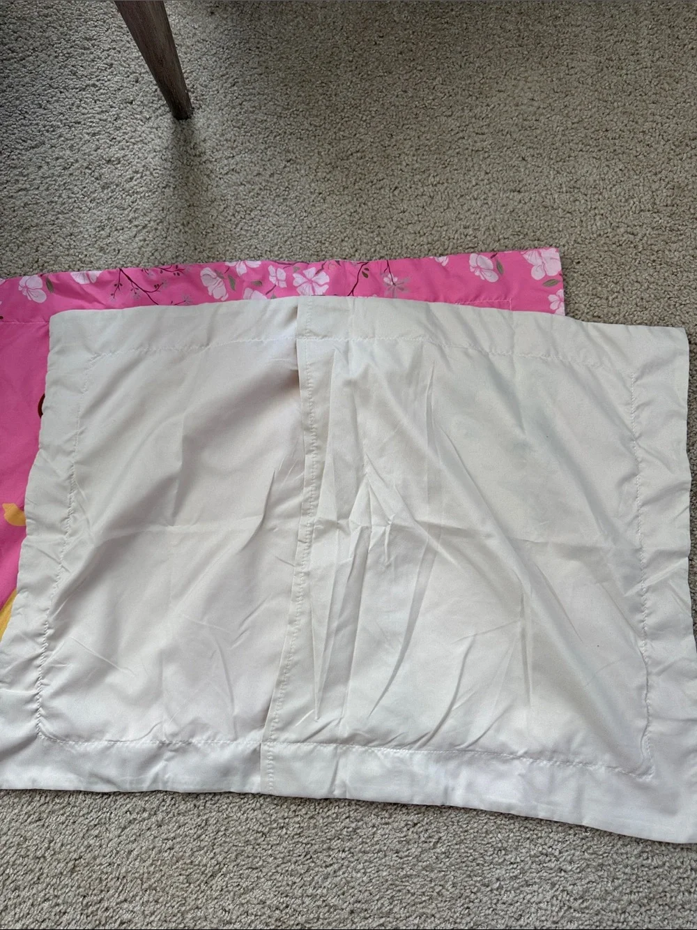 Set of 2 Standard Pillow Sham cover custom with “Sophia” and princess print.